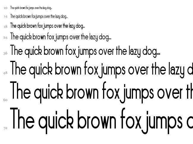Sornette font waterfall