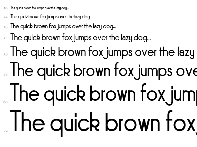 Sornette font waterfall
