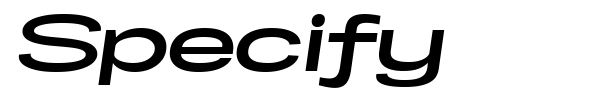 Specify font preview
