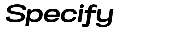 Specify font preview