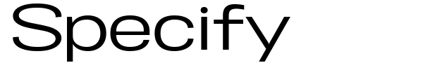 Specify font preview