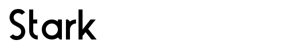 Stark font