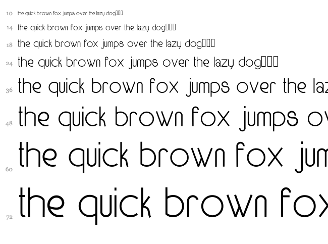 Stella font waterfall
