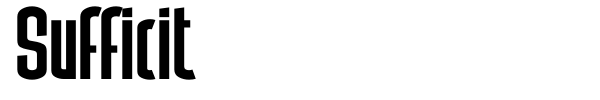 Sufficit font