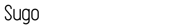 Sugo font