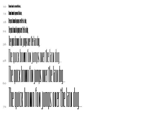 Tallest font waterfall