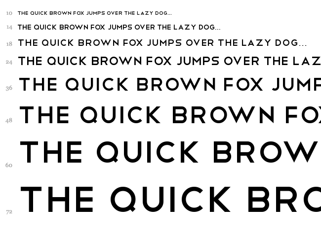 Telegrafico font waterfall