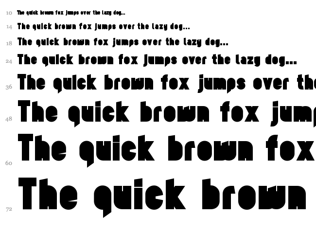 Tes font waterfall