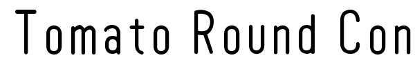 Tomato Round Condensed font preview