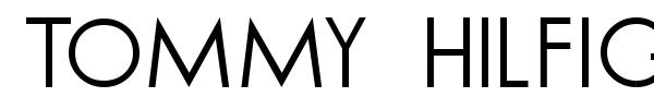Tommy Hilfiger AF font