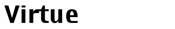 Virtue font
