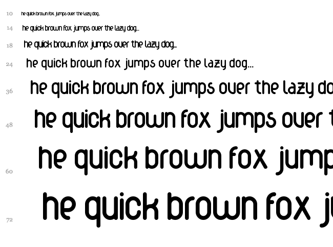 Wec font waterfall