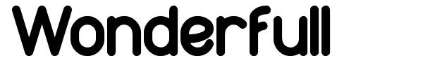 Wonderfull font