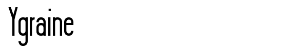 Ygraine font