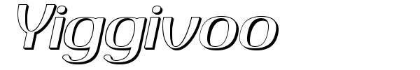 Yiggivoo font