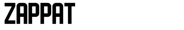 Zappat font