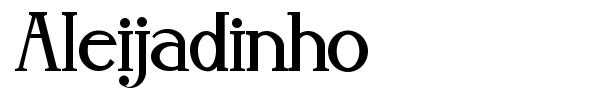Aleijadinho font