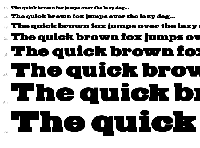 Big Mummy font waterfall