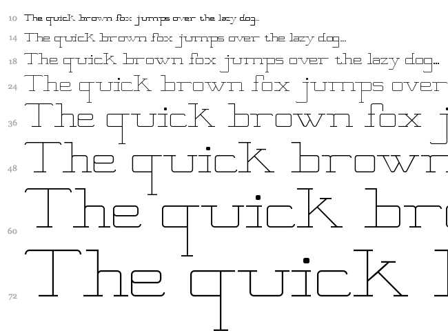 Brooklyn font waterfall