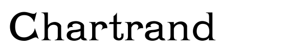 Chartrand font