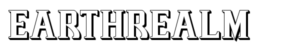 Earthrealm font preview