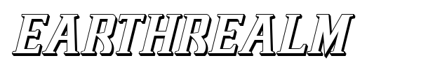 Earthrealm font preview