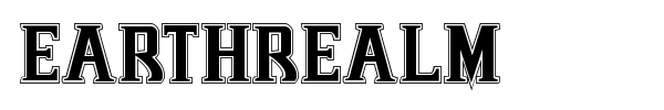 Earthrealm font preview