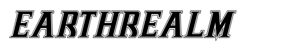 Earthrealm font preview