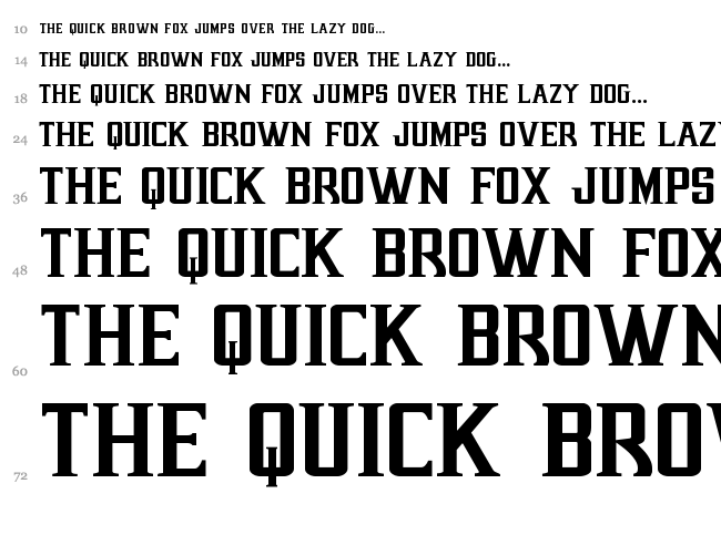 Earthrealm font waterfall