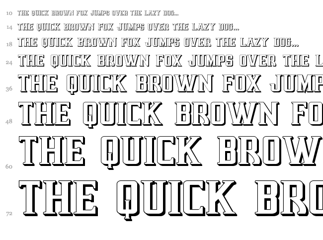 Earthrealm font waterfall