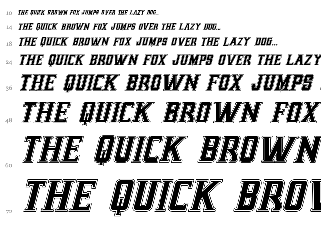 Earthrealm font waterfall