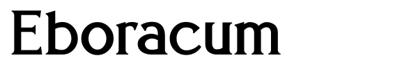 Eboracum font