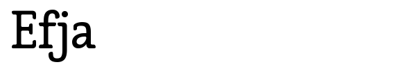 Efja font