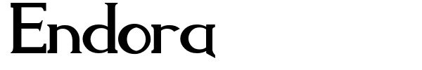 Endora font