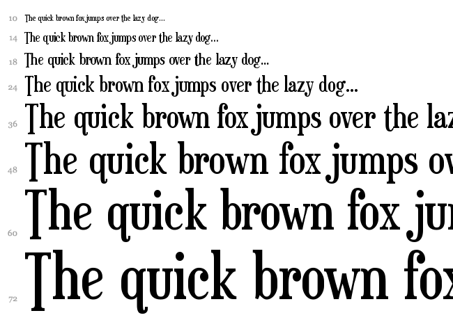 Euphorigenic font waterfall