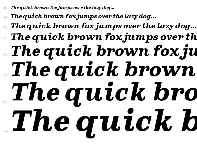 Ghostlight font waterfall