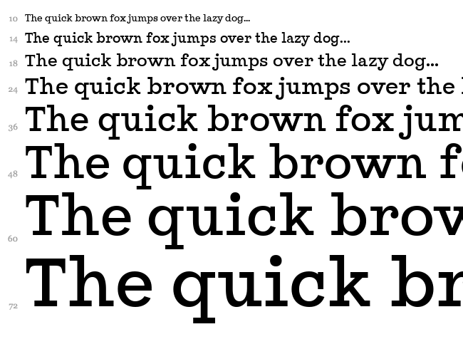 Ghostlight font waterfall
