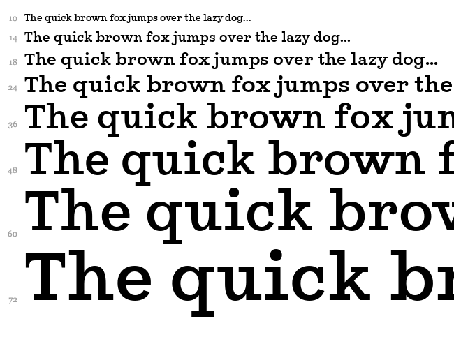 Ghostlight font waterfall