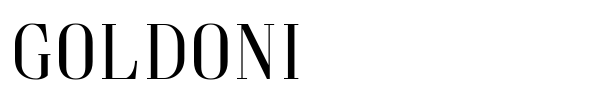 Goldoni font