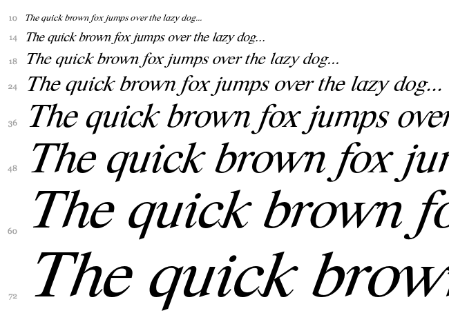Happy Time font waterfall