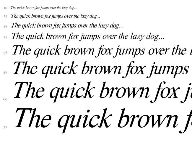 Happy Time font waterfall