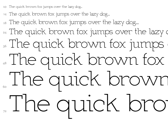 Martell font waterfall