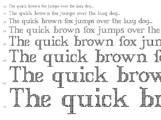 Mary Jane font waterfall