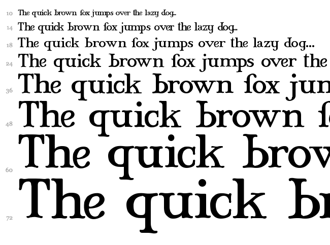 Mary Jane font waterfall