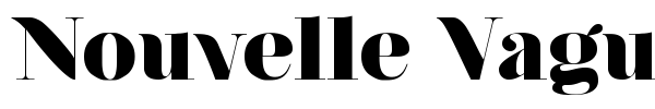 Nouvelle Vague font