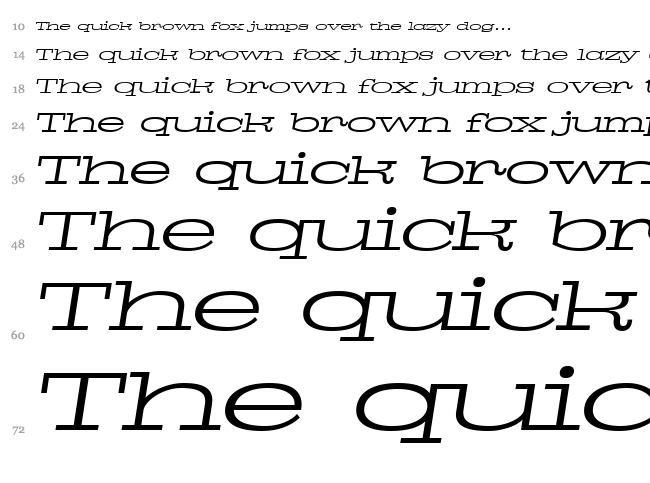 Pigeon font waterfall