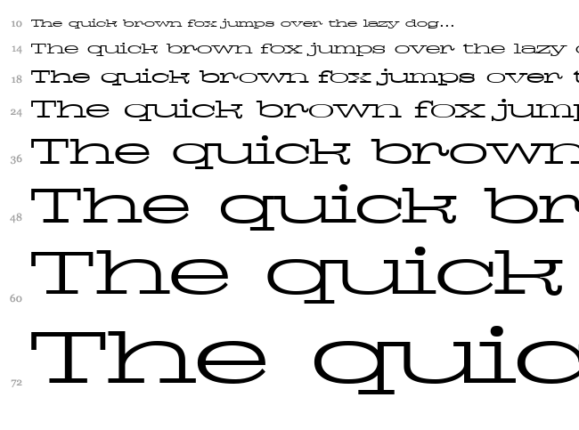 Pigeon font waterfall