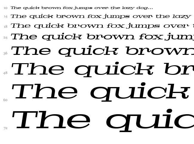 Pigeon font waterfall