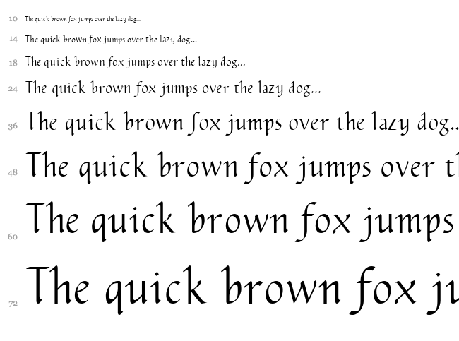 Plumeria font waterfall