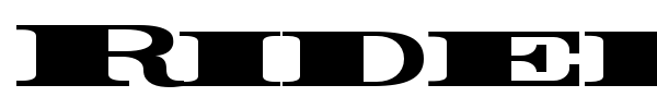 Rider font preview